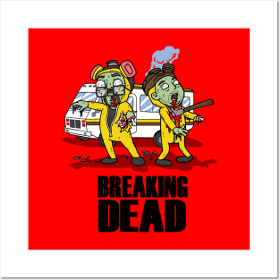 Funny Zombies Cartoon Gift For Zombie Lovers Posters and Art